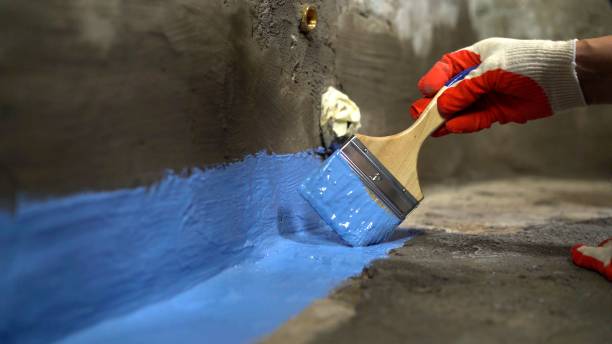 Commercial Foundation Crack Repair project at a Harbert, MI business property by SJ Waterproofing Pros